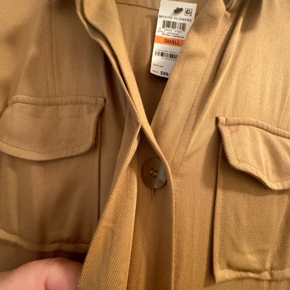 Bar III button front closure dress. Size Small - Picture 4 of 7